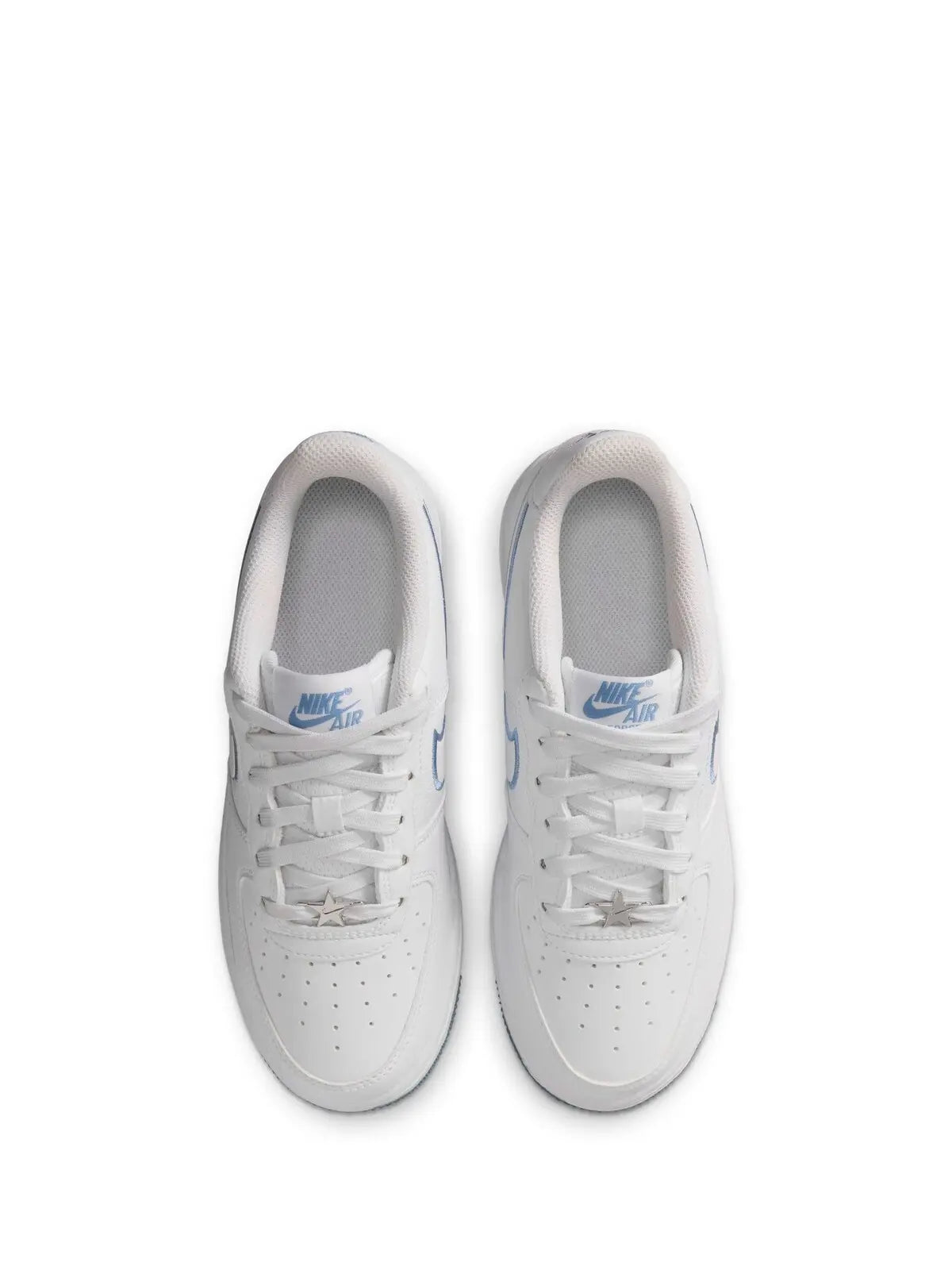 Nike Air Force 1 Trainers - White/Blue