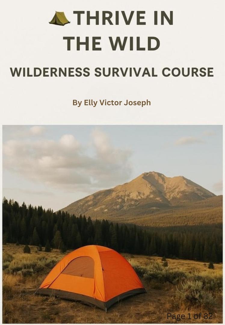 THRIVE IN THE WILD: WILDERNESS SURVIVAL COURSE